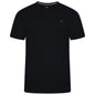 Tommy Hilfiger Flag Embroidery Jersey Crew Neck T-Shirt