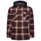 Wrangler Hooded Padded Overshirt Jacket