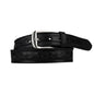 Outback 1.25" Wide Cross Stitch Full Grain Leather Belt