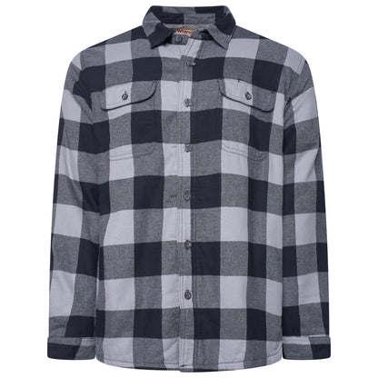 Wrangler Sherpa Lined Plaid Overshirt