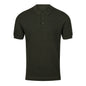 Cotton Textured Knit Polo Shirt