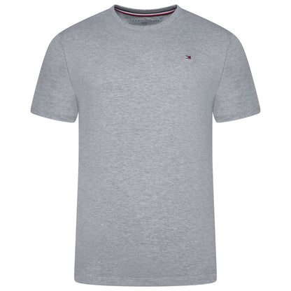Tommy Hilfiger Flag Embroidery Jersey Crew Neck T-Shirt