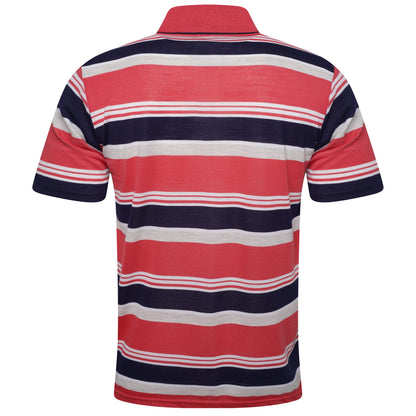 Charles Norton Brenden Striped Polo Shirt