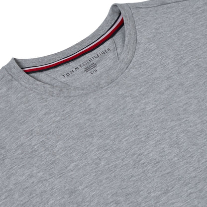 Tommy Hilfiger Flag Embroidery Jersey Crew Neck T-Shirt