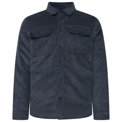 Corduroy Padded Jacket With Pockets