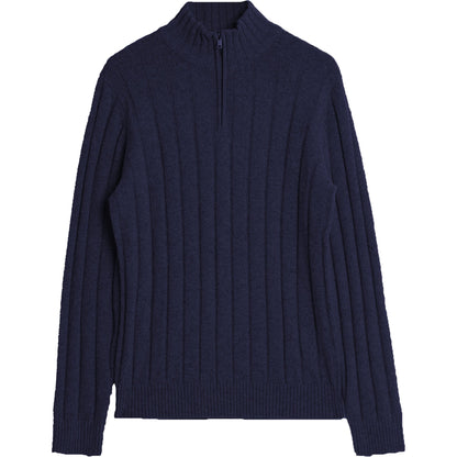 Dressman Wool Blend Quarter Zip Pullover