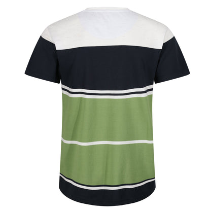 Charles Norton Massachusetts Striped Pique T-Shirt