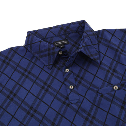 Charles Norton Harlequin Diamond Polo Shirt