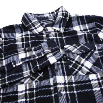 Brave Soul Belfast Check Fleece Overshirt