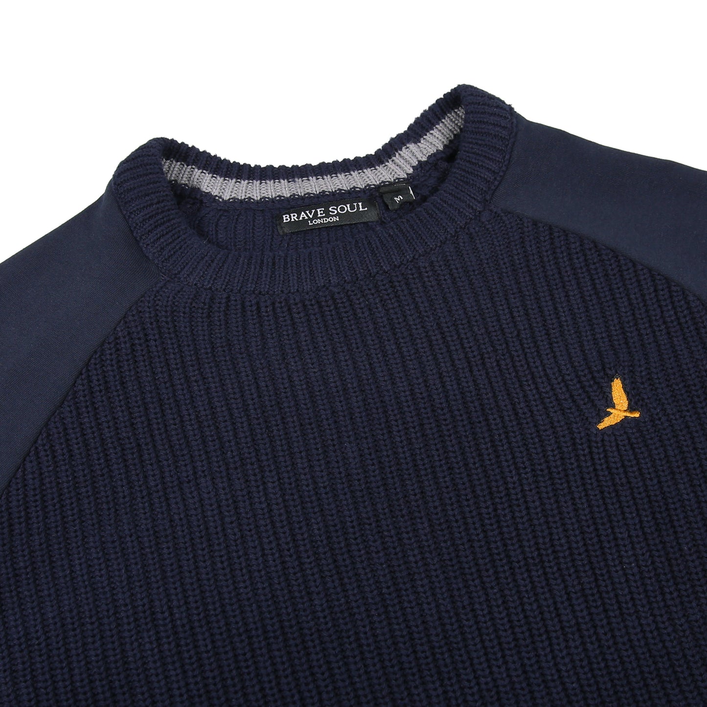 Brave Soul Graff Cotton Jumper