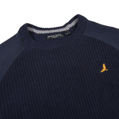 Brave Soul Graff Cotton Jumper