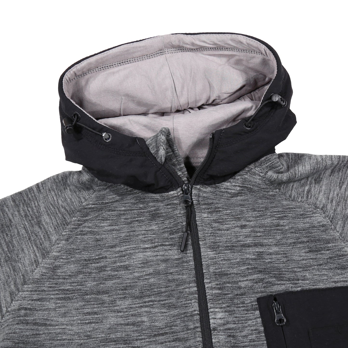 Indigo Crown Hooded Fleece Jacket