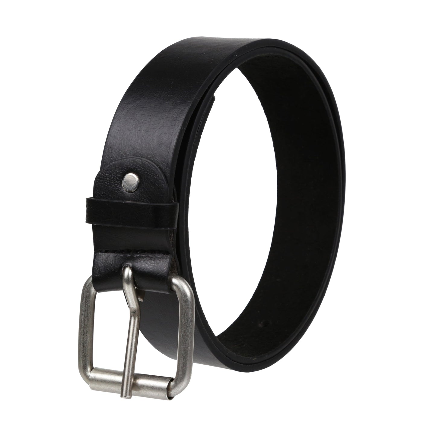 Forest 1.5" Wide Thick Buckle Bonded Leather Belt