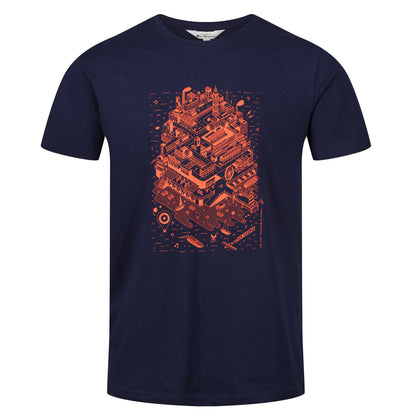 Ben Sherman London To Brighton Print T-Shirt