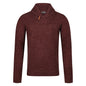 Carter & Rise Shawl Neck Cable Knit Wool Blend Jumper