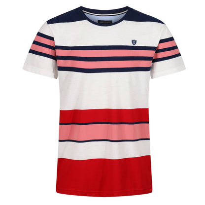 Charles Norton Maryland Striped Pique T-Shirt