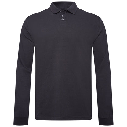 Everett Wales Long Sleeve Polo Shirt