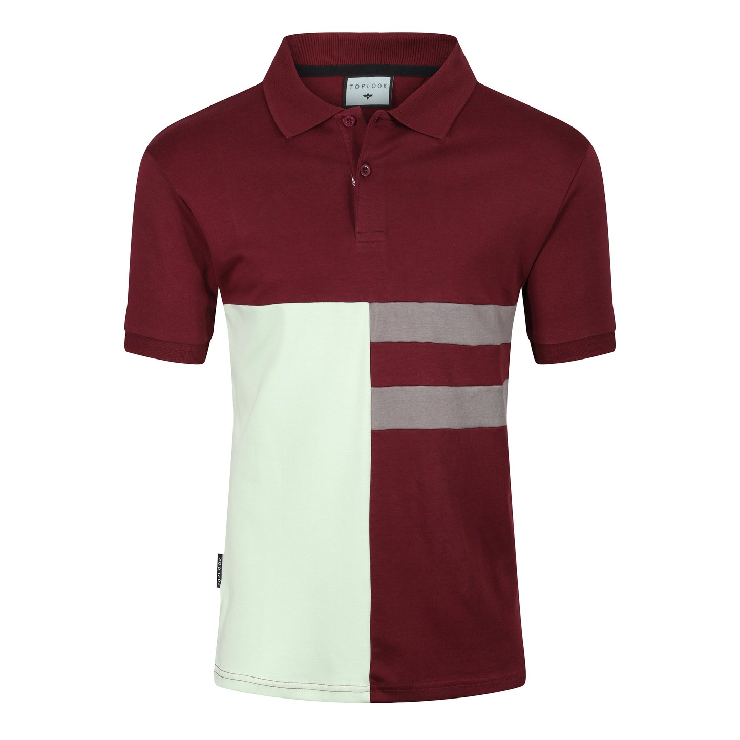 TL London Vertical Panel Polo Shirt