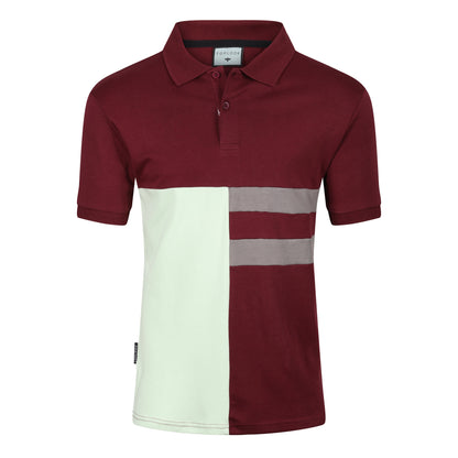 TL London Vertical Panel Polo Shirt