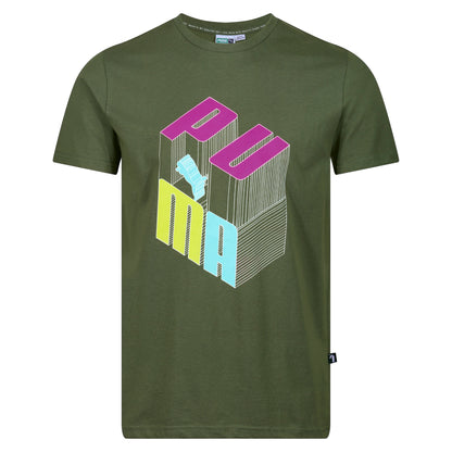 Puma 3D Logo Graphic T-Shirt