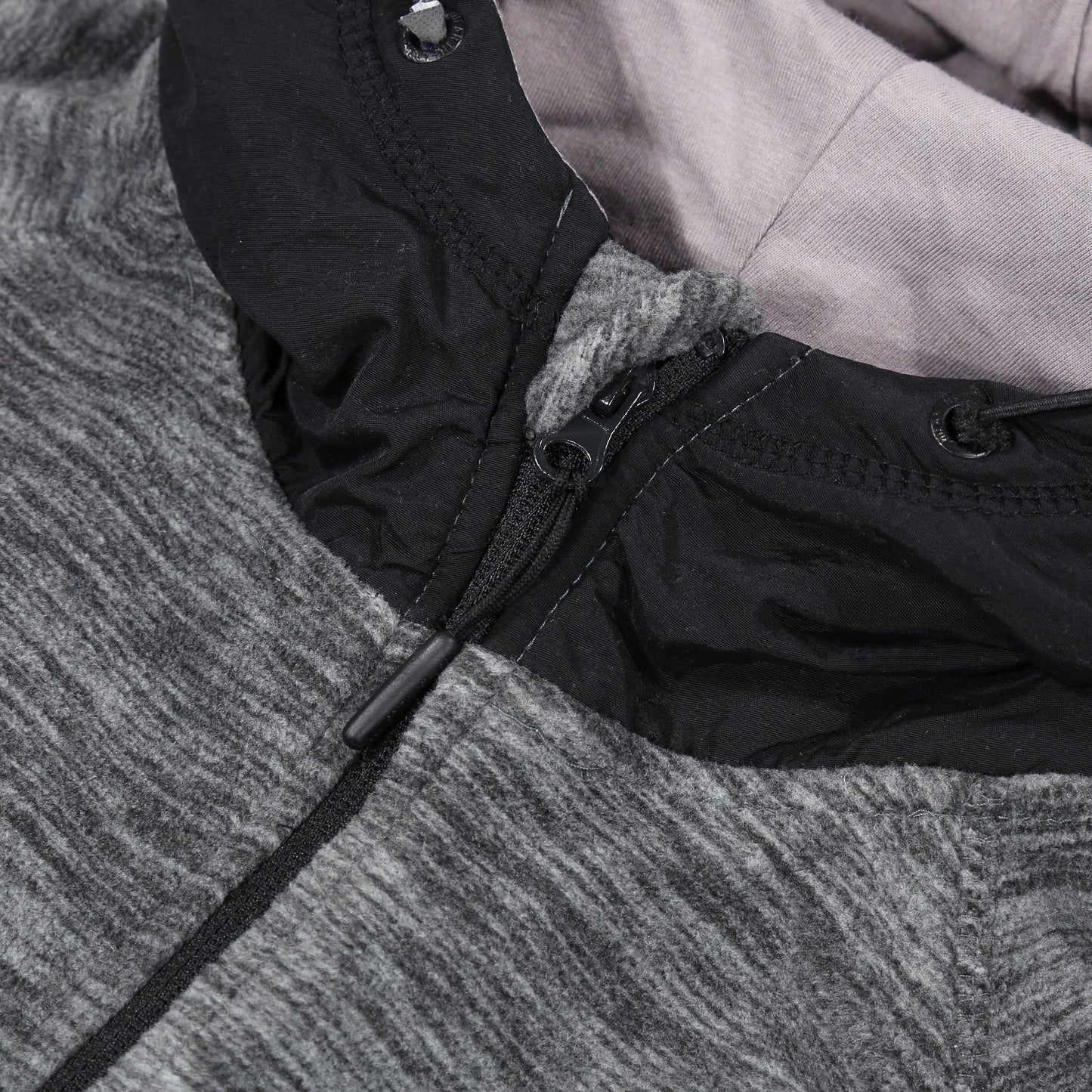 Indigo Crown Hooded Fleece Jacket