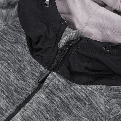 Indigo Crown Hooded Fleece Jacket