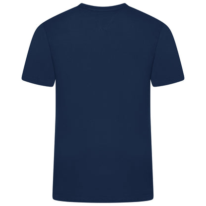 Tommy Hilfiger Flag Embroidery Jersey Crew Neck T-Shirt