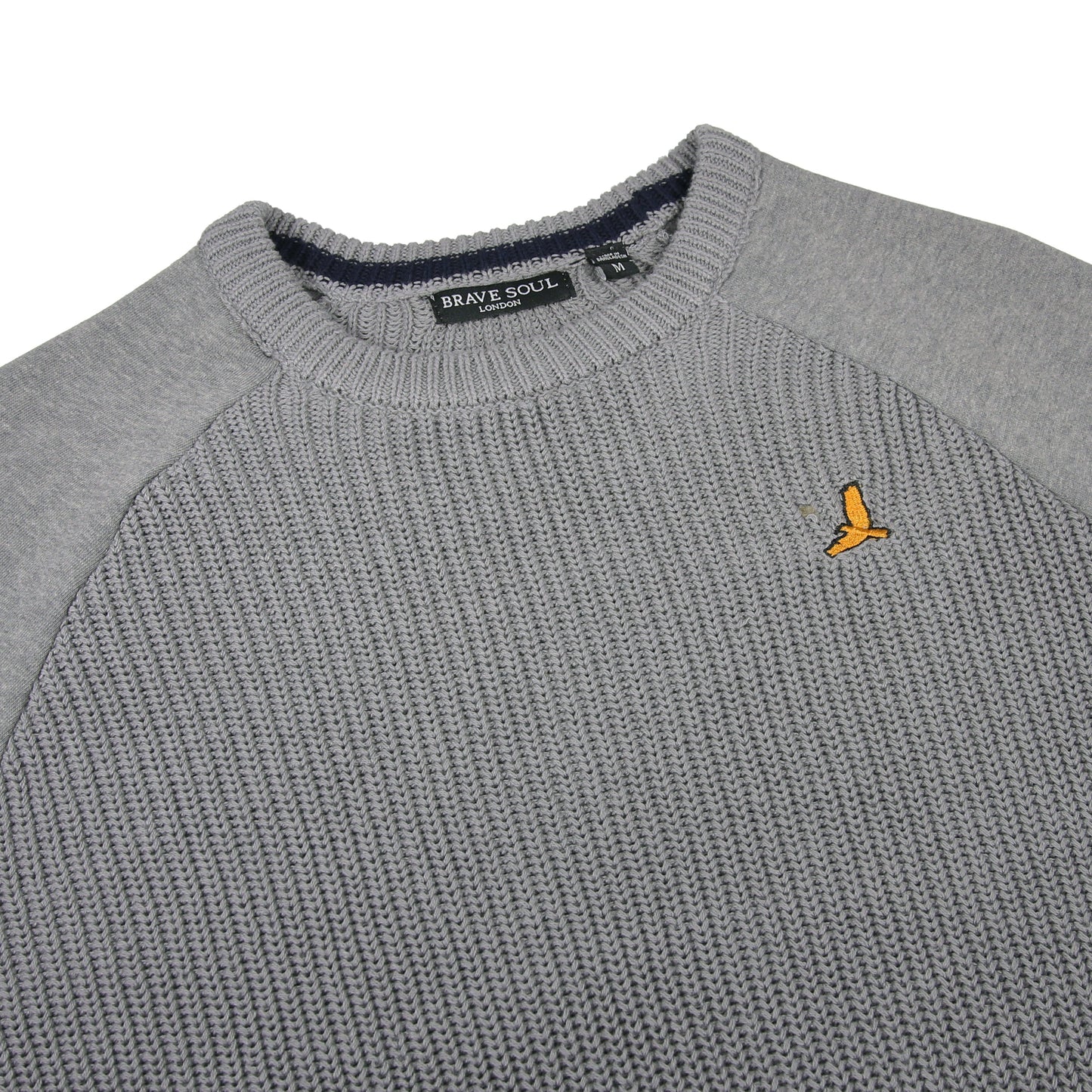 Brave Soul Graff Cotton Jumper