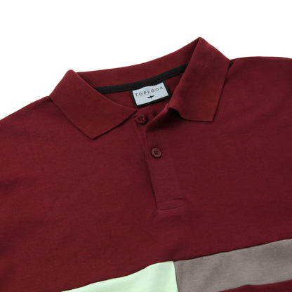 TL London Vertical Panel Polo Shirt