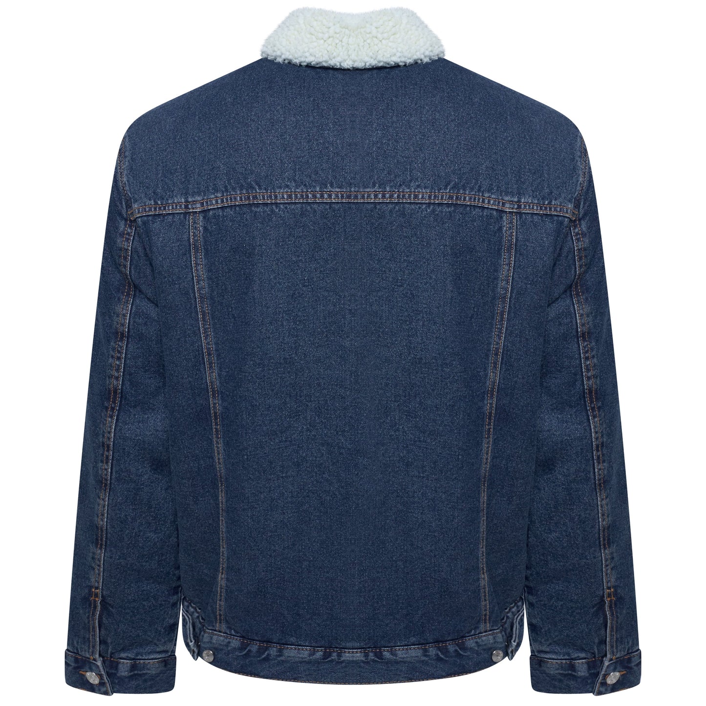 Kiabi Sherpa Fleece Lined Denim Jacket