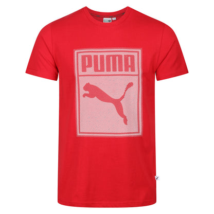 Puma Diagonal Stripe Graphic T-Shirt