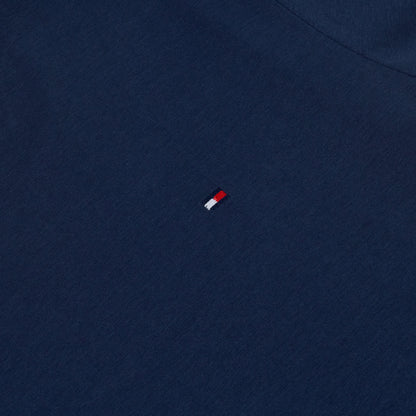 Tommy Hilfiger Flag Embroidery Jersey Crew Neck T-Shirt