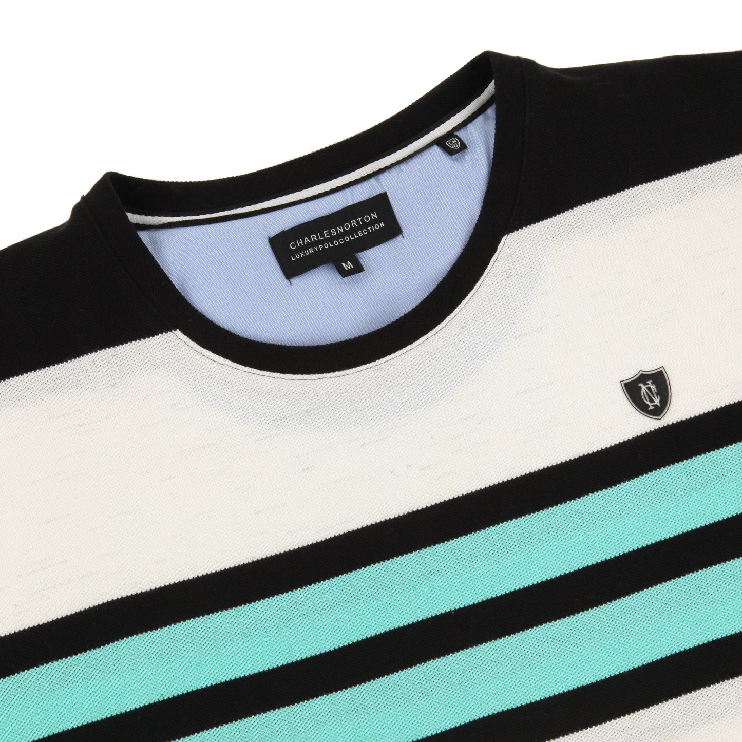 Charles Norton Maryland Striped Pique T-Shirt