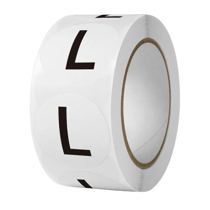 1 inch clothing clothes size label sticker wholesale shoes hat size model self-adhesive label sticker