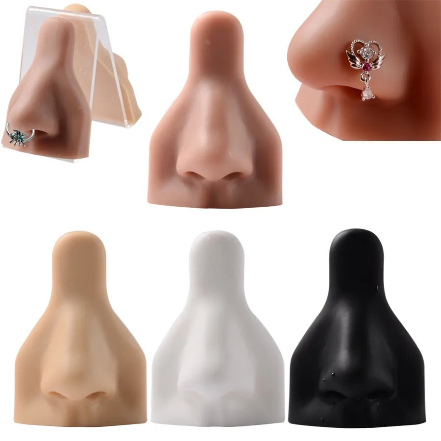 1 Piece Silica Gel Casual Elegant Vacation Nose Jewelry Display