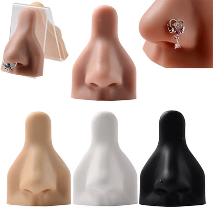 1 Piece Silica Gel Casual Elegant Vacation Nose Jewelry Display