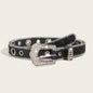 -1 Niche imitation leather Alloy Punch Plating Skull