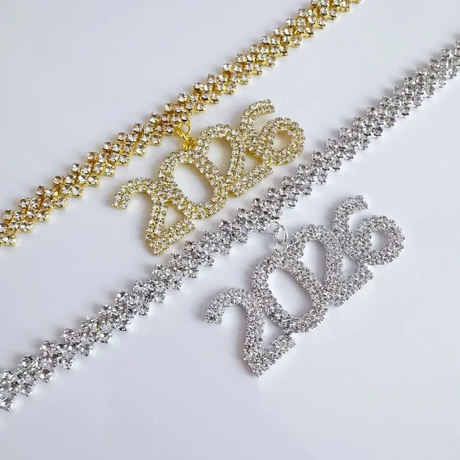 Trendy Cuban Link Necklace Pendant 2026 Number Short Style Men's Hip Hop Nightclub Clavicle Chain Unisex Personalized Jewelry