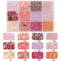 1 Box ABS Solid Color Beads
