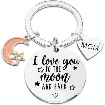 MAMA Letter Titanium Steel Mother'S Day Women'S Bag Pendant Memorial Keychains