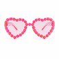 Heart Shaped Daisy Colour Therapy Glasses – Pink