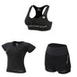 5Pcs Women's Yoga Sets Outdoor Running Yoga Quick Dry