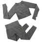 Yoga Sets 2 Piece Women Sport Outfits Workout Sets Exercise Sportswear Gym Jogger Actiivewear Running Suits Fitness Clothes
