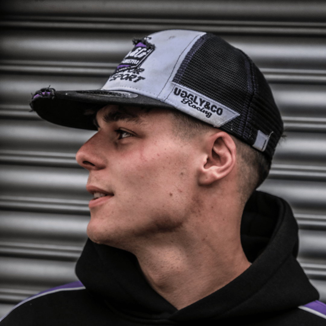 Purple Diamond Trucker Hat x JDM Racing