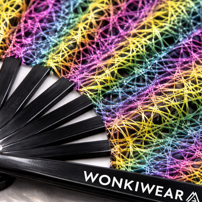 XL Festival Fan – Flash Reflective Entrapment Rave Fan