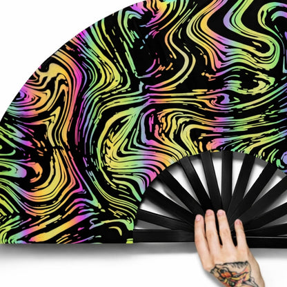 XL Festival Fan - Flash Reflective, Swirl