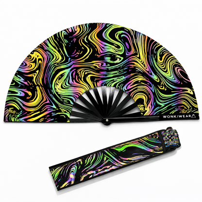 XL Festival Fan - Flash Reflective, Swirl
