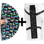 XL Flash Reflective Tigress Festival Fan