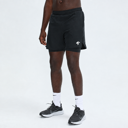 Men’s 2-in-1 Mesh-Lined Training Shorts – GymBum UK
