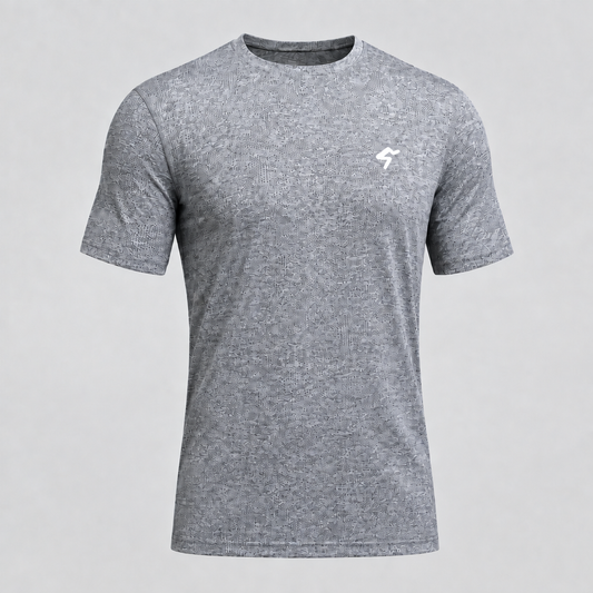 Men’s Quick-Dry Crew-Neck Training T-Shirt – GymBum UK